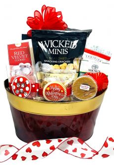 Sensational Valentine's Day Sweetheart Basket ($75 & Up)